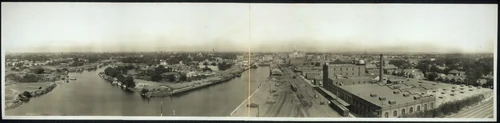 Panorama of Stockton, Calif
